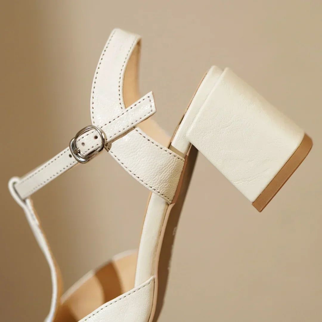 Sarah&Kate™| Beatrica Leather Mary Janes