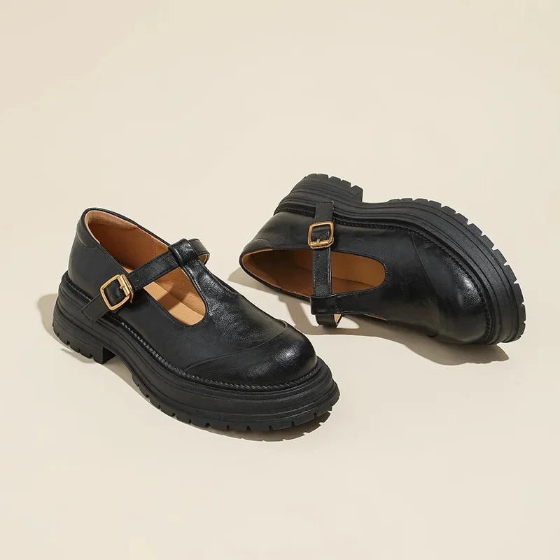 Giorgia | Premium Leather Elegant Mary Jane Shoes