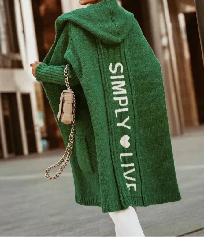 Jenette™  | Luxuriously Cozy Hooded Cardigan