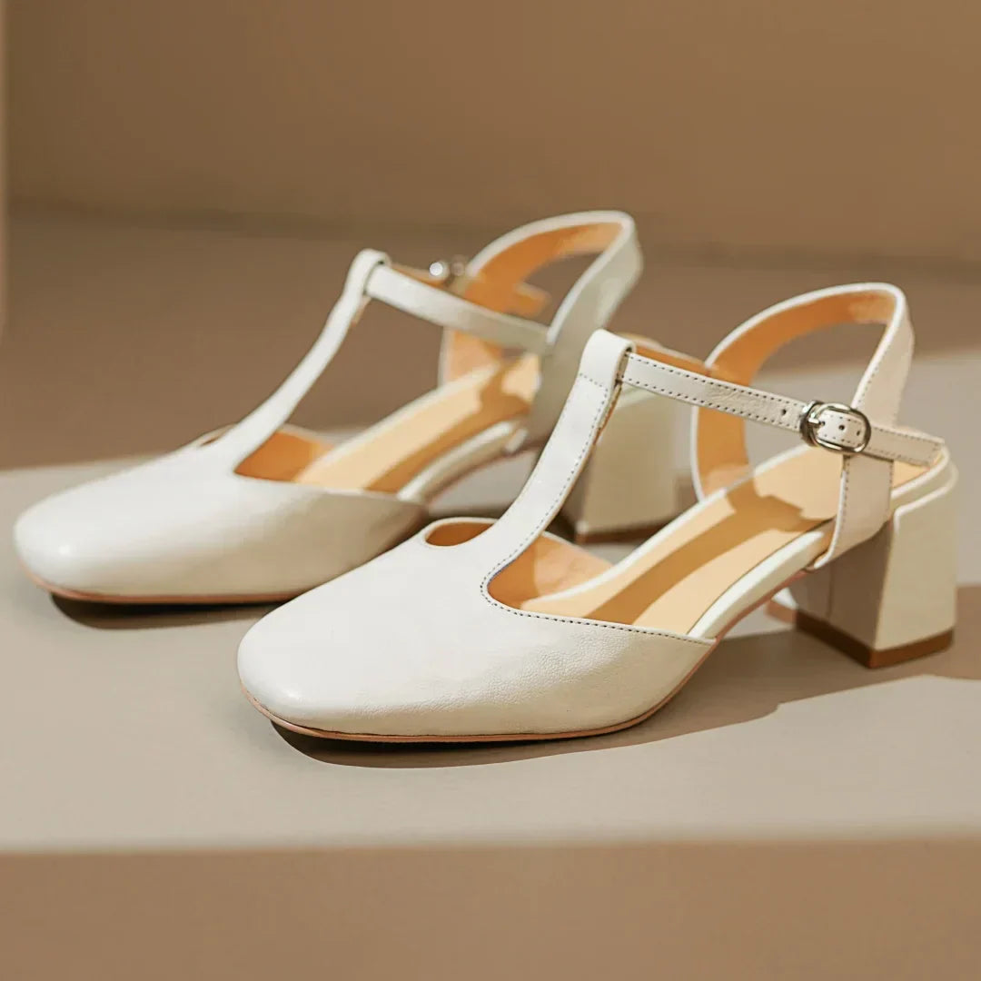 Sarah&Kate™| Beatrica Leather Mary Janes