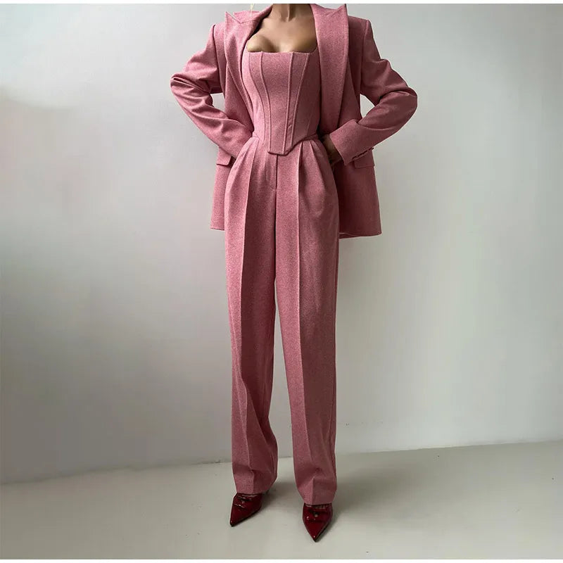 Sophia™ - Chic Tailored Blazer Ensemble