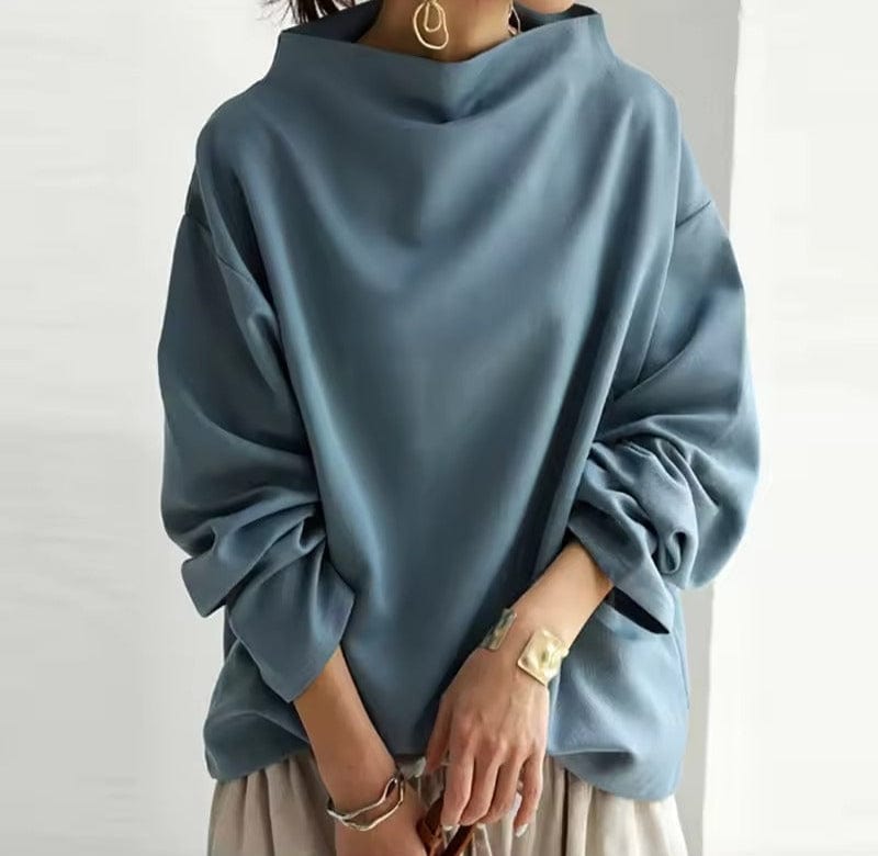 By Celena™ | Chic Sweater With High Collar