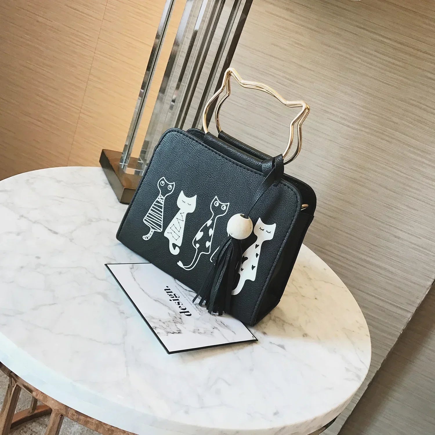 Layla™ - Adorable Kitty Handbag