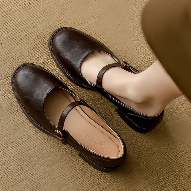 Sarah&Kate™| Classic Comfort Mary Janes Made Of Leather