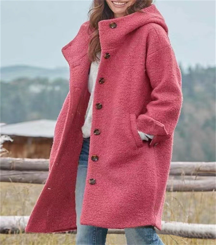 Sophia™ - Elegant Cozy Wool Long Coat