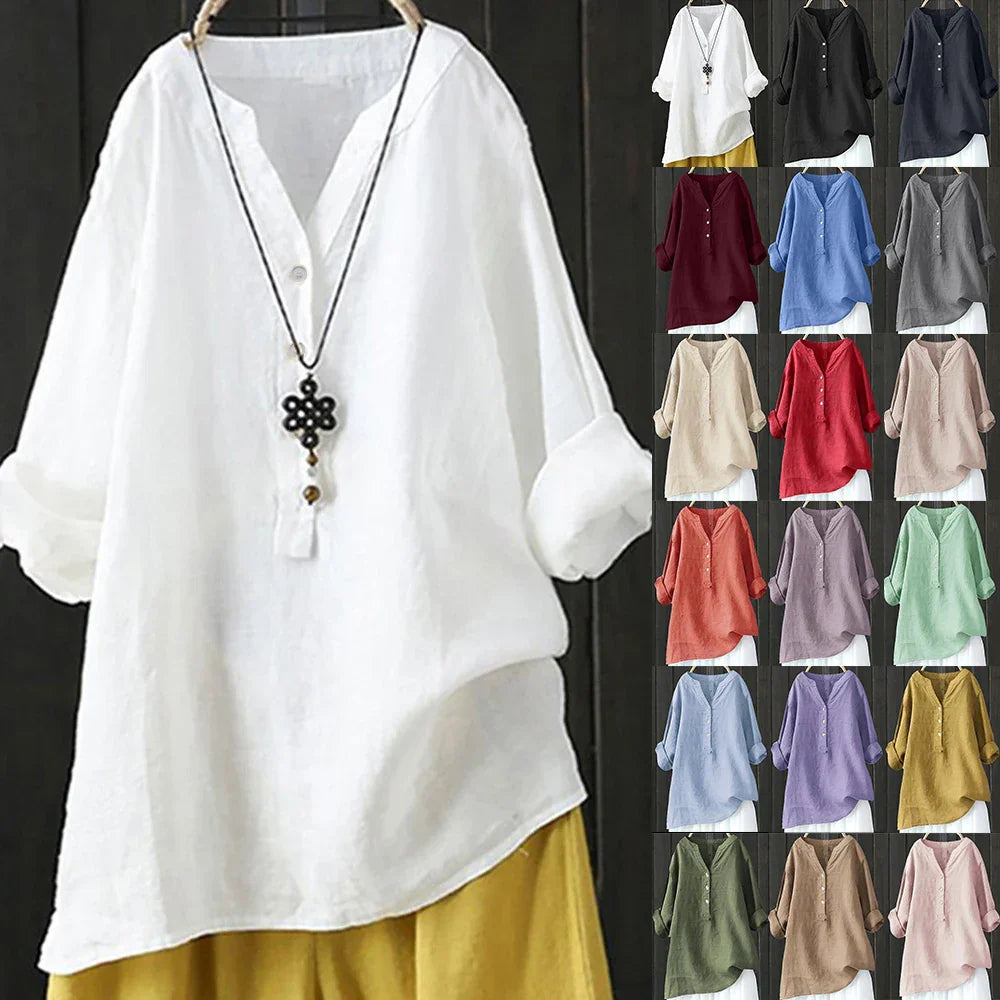 Emily™ - Relaxed Fit Oversized Casual Shirt