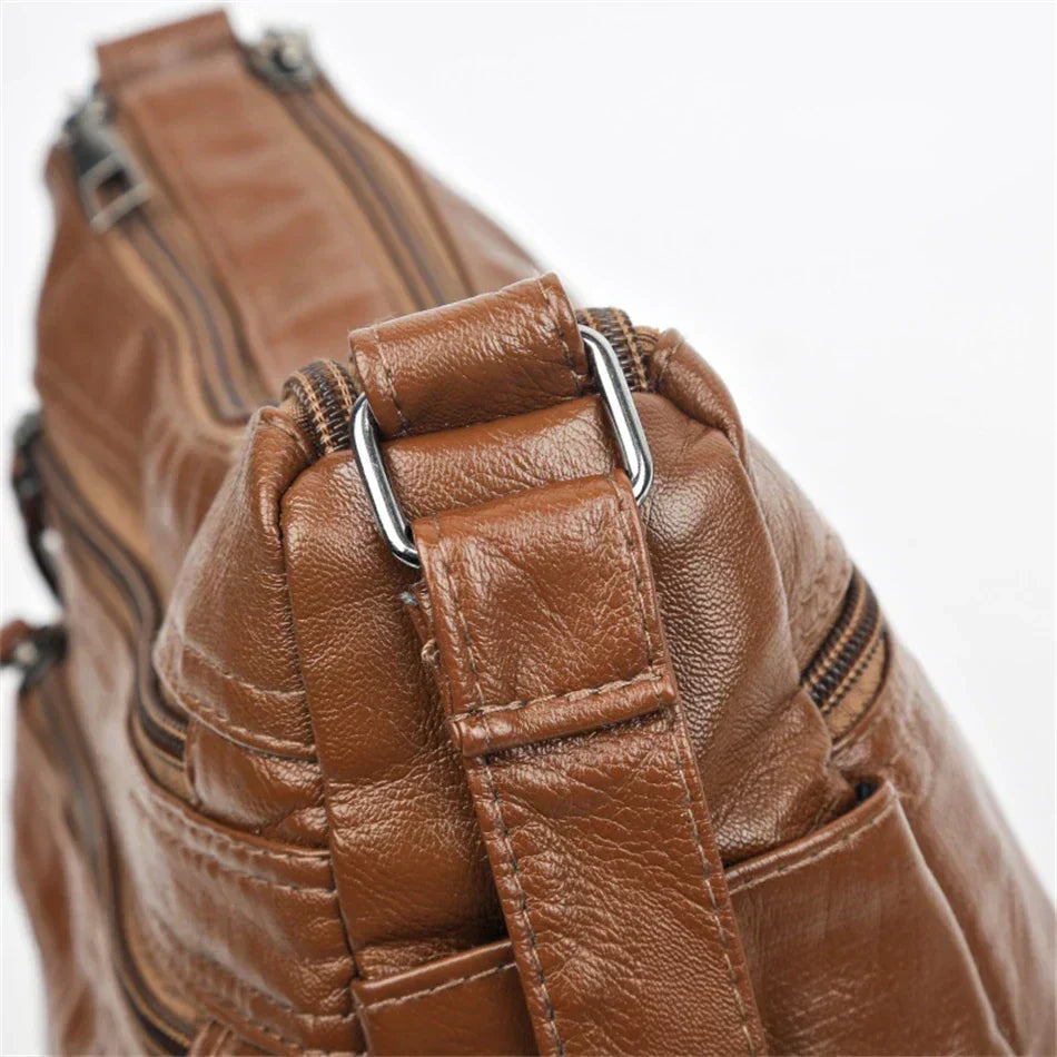 Sophia™ Retro Elegance | Cozy Zipper Pouch