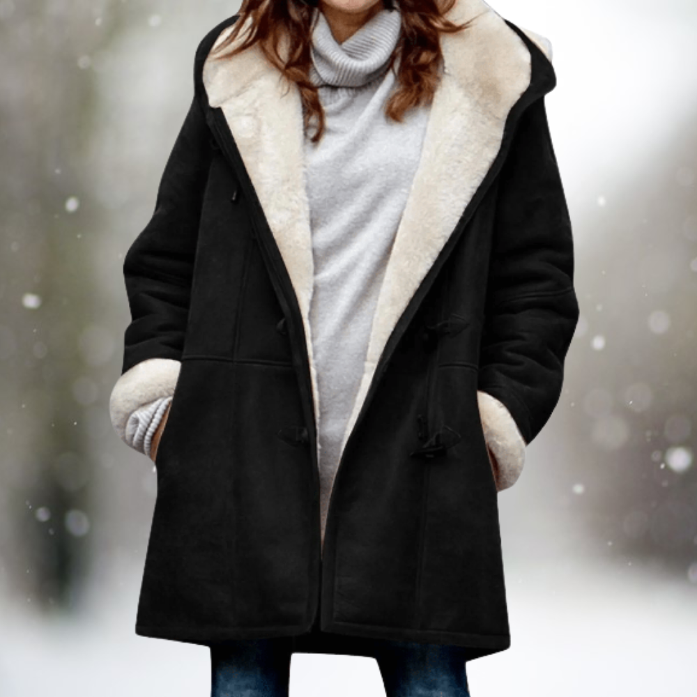 Amelia™ - Luxe Suede Fleece Hoodie