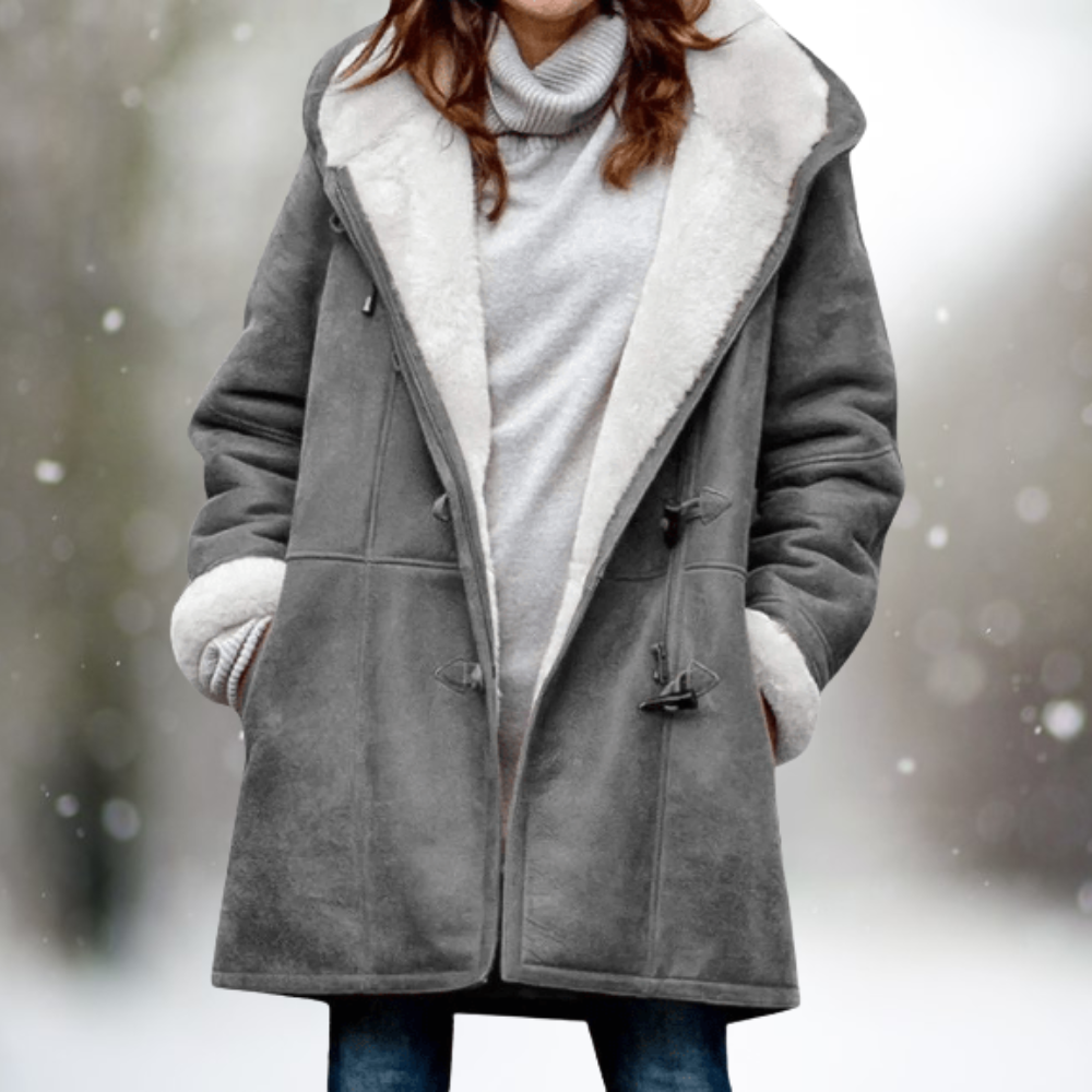 Amelia™ - Luxe Suede Fleece Hoodie