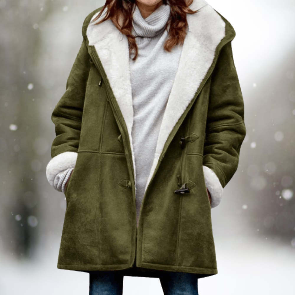 Amelia™ - Luxe Suede Fleece Hoodie