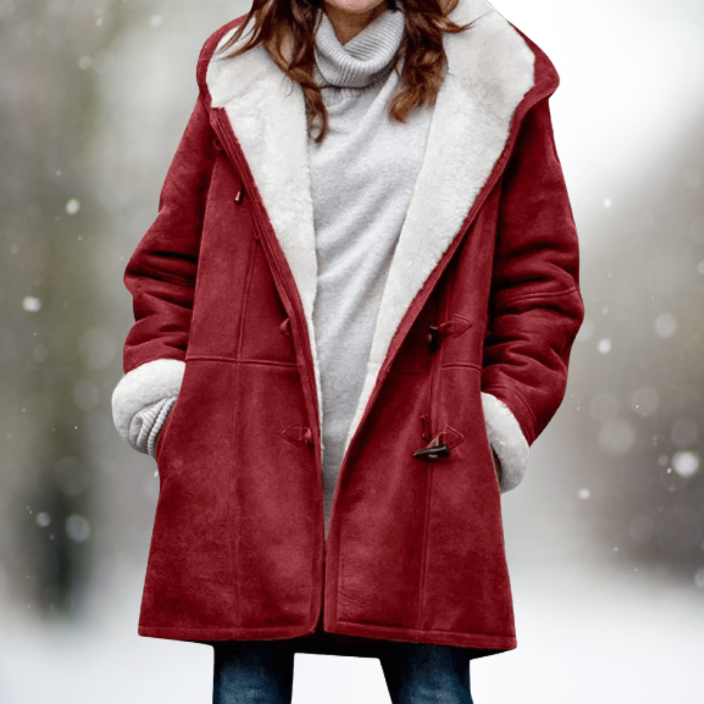 Amelia™ - Luxe Suede Fleece Hoodie