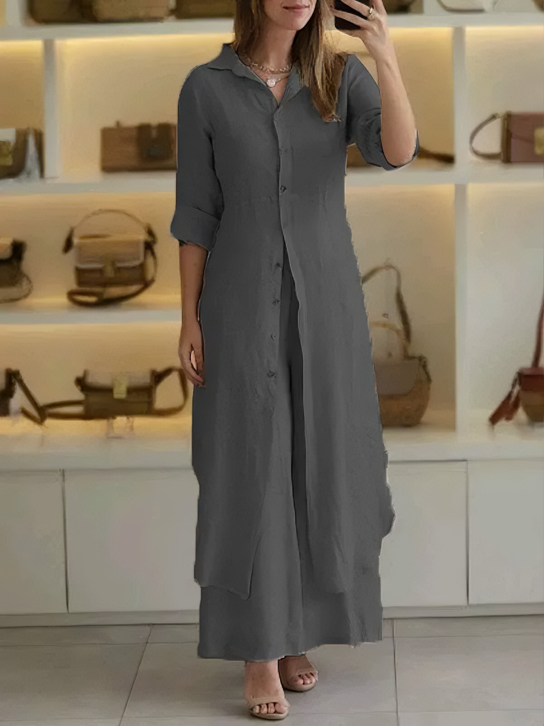 Scarlett™ - Cozy Linen 2-Piece Ensemble