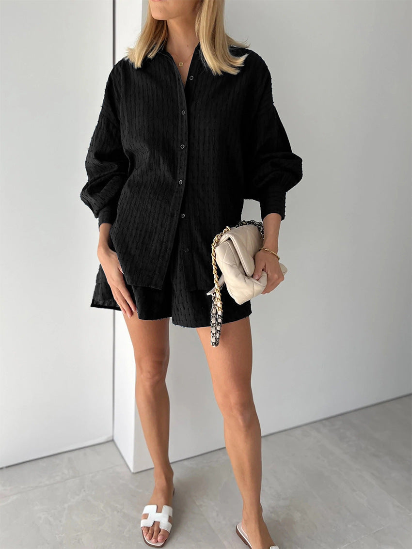 Charlotte™ - Effortlessly Stylish Breezy Shirt and Shorts Set