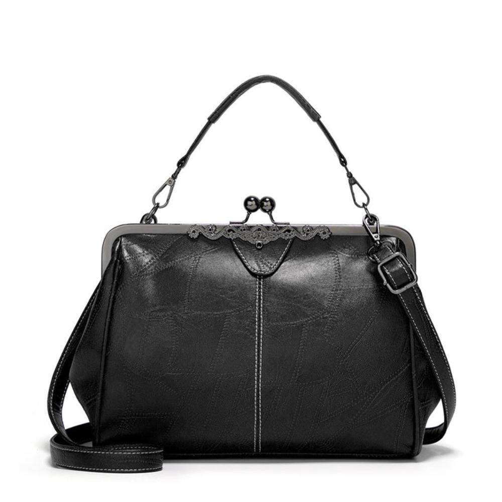 Mila - Timeless vintage bag with elegant flap clasp