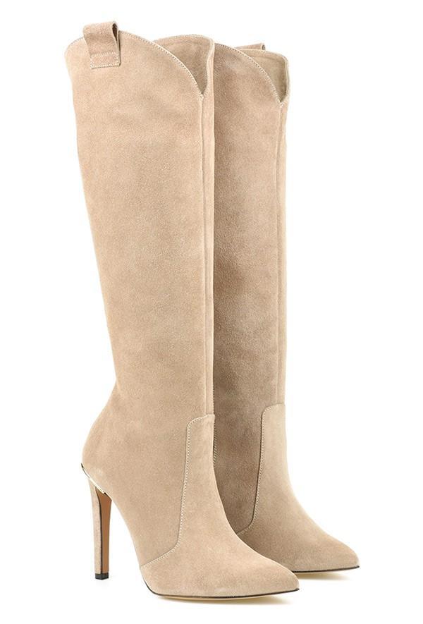 Valentina™ Chic Stability-Heel Boots for an Elegant Look