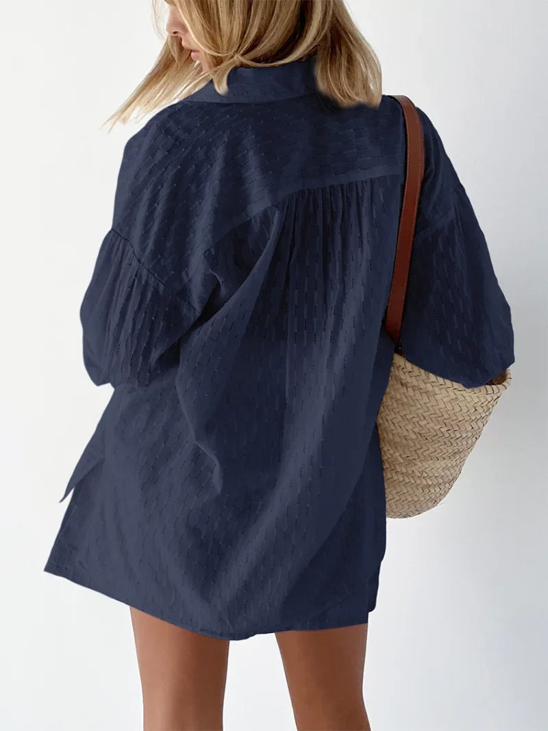 Charlotte™ - Effortlessly Stylish Breezy Shirt and Shorts Set