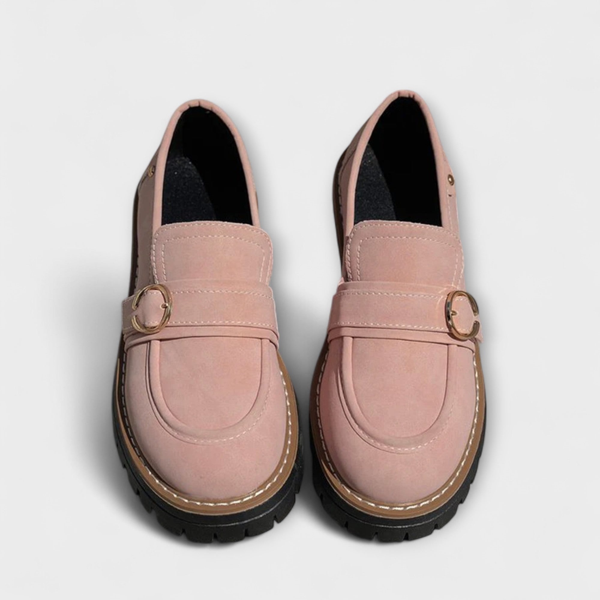 Mira – Chic and Versatile Round Toe Moccasins for a Refined Style