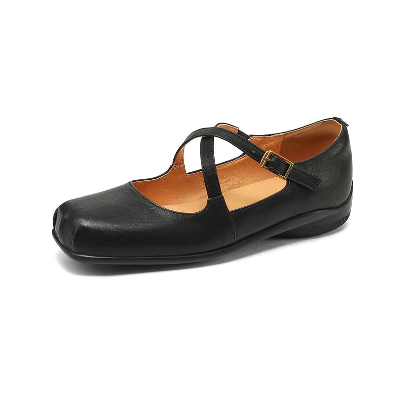 Sarah&Kate™| Edith Leather Mary Janes