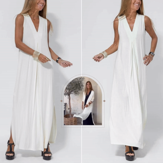 Olivia™ - Luxe Comfort Dress & Cardigan Set