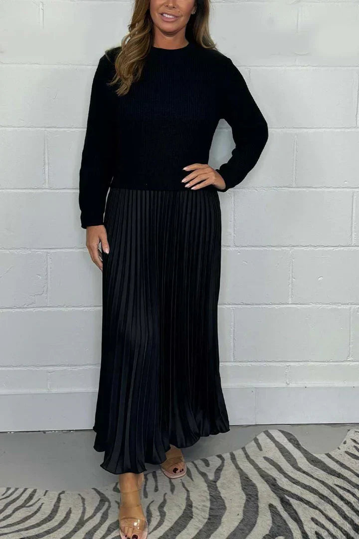 Charlotte™ - Chic 2-in-1 Dress-Sweater
