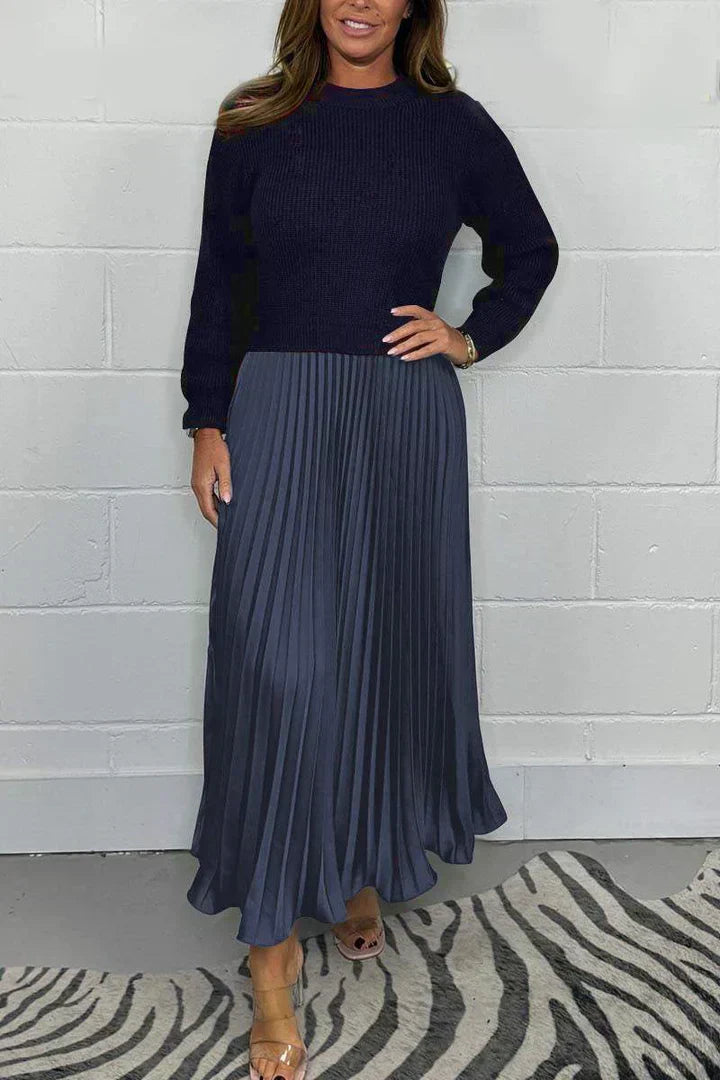 Charlotte™ - Chic 2-in-1 Dress-Sweater