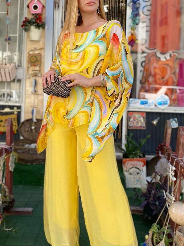 Amelia™ - Stylish Printed Outfit