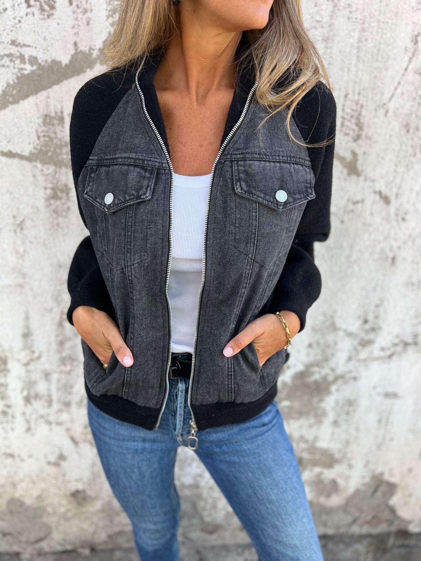 Liam™ - Trendy Denim Jacket