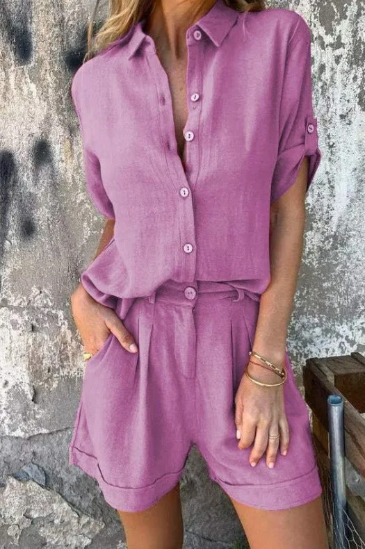Linnea - Airy linen set