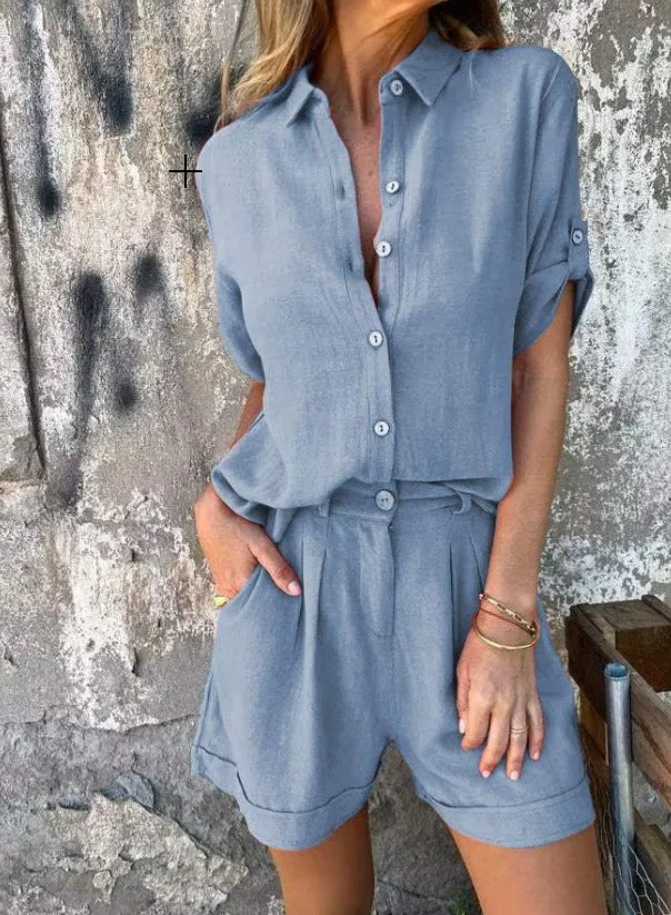 Linnea - Airy linen set