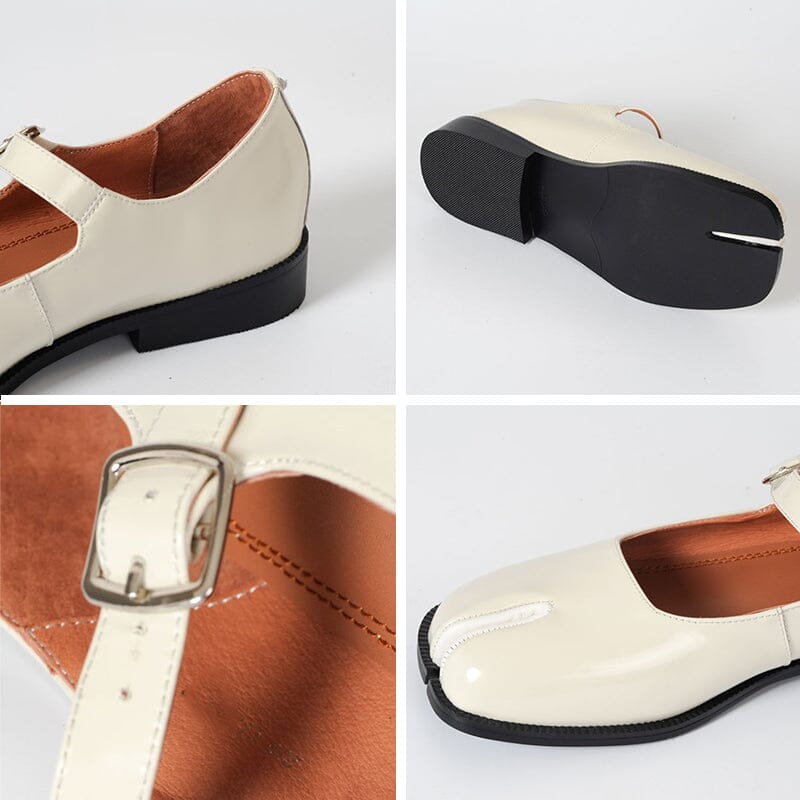 Sarah&Kate™| Martha Leather Mary Janes