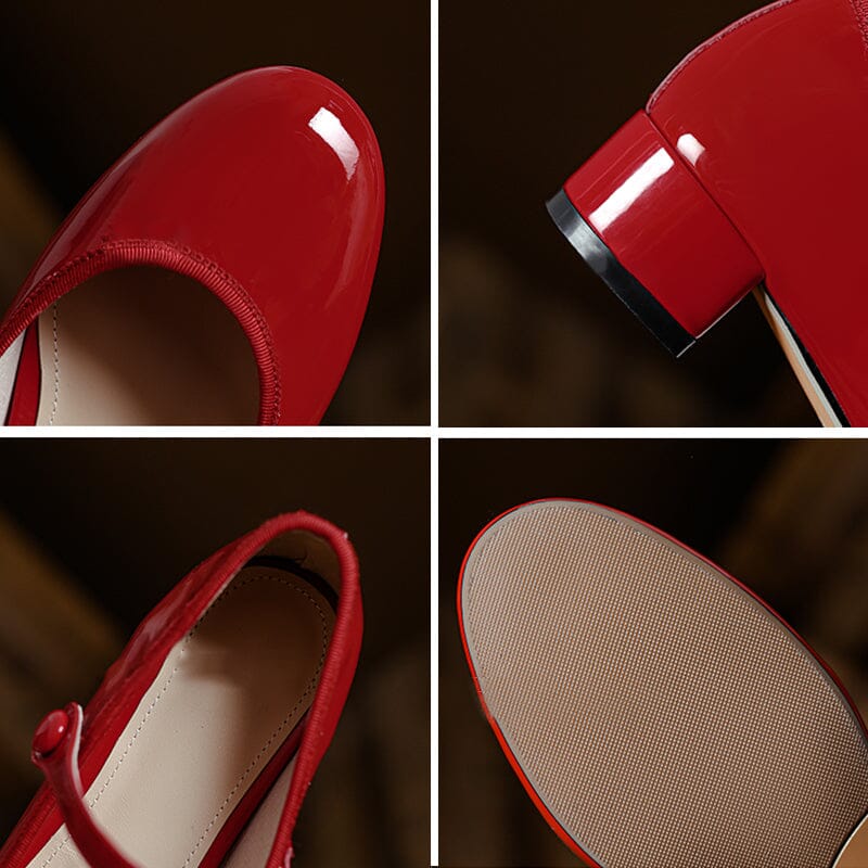 Sarah&Kate™| Livy Leather Mary Janes