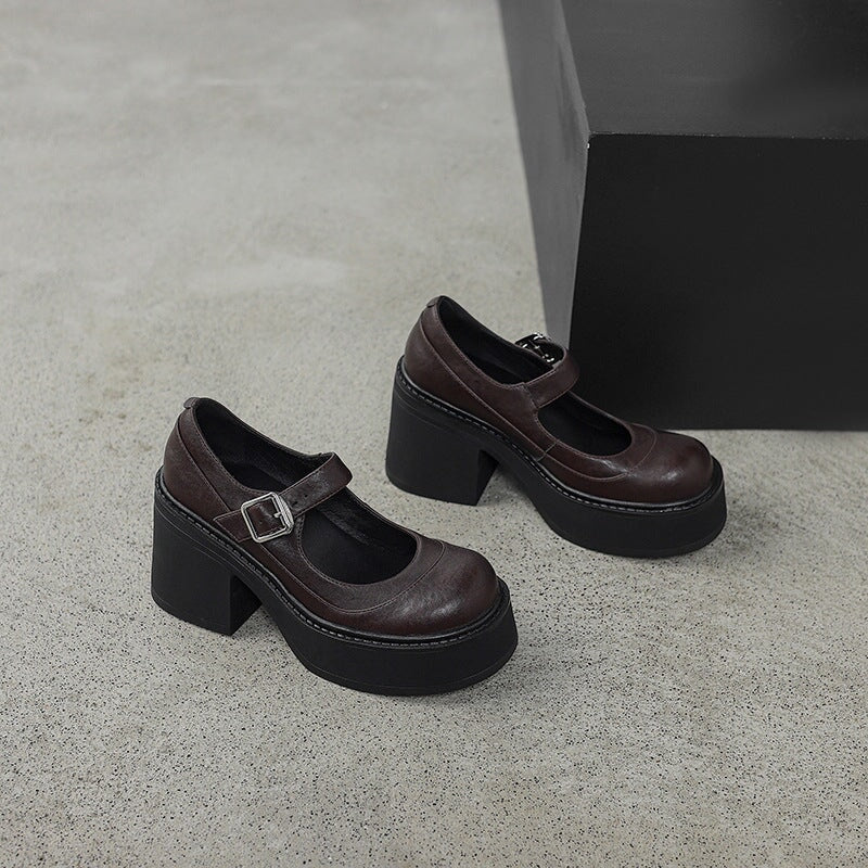 Sarah&Kate™| Pela Leather Pumps