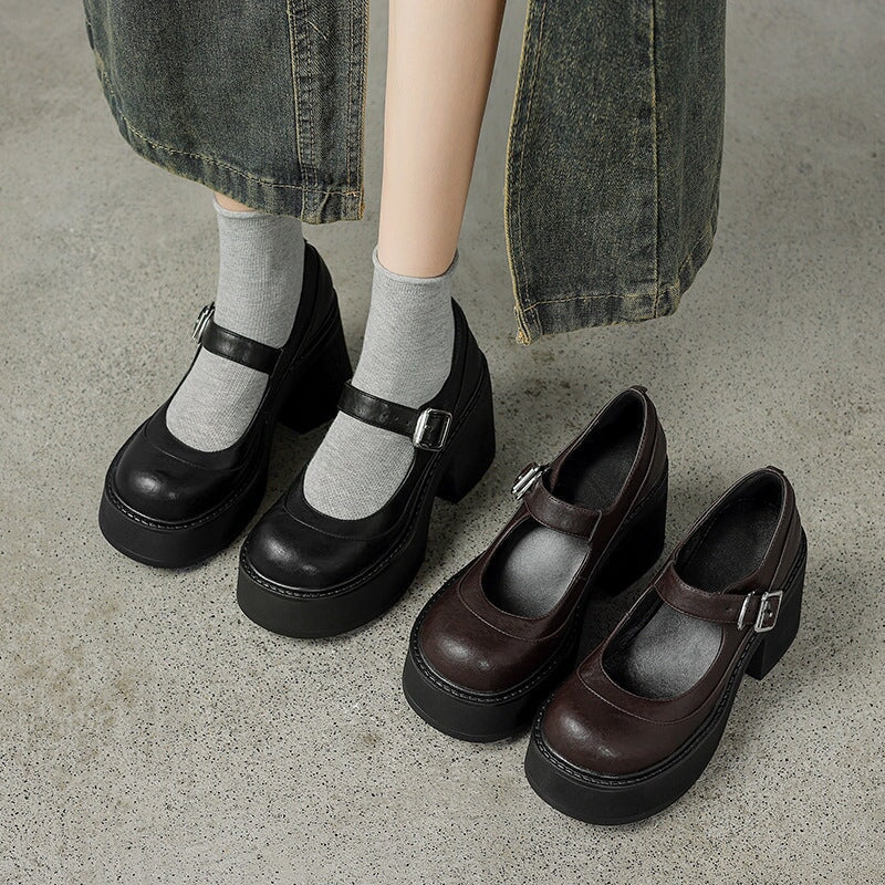 Sarah&Kate™| Pela Leather Pumps