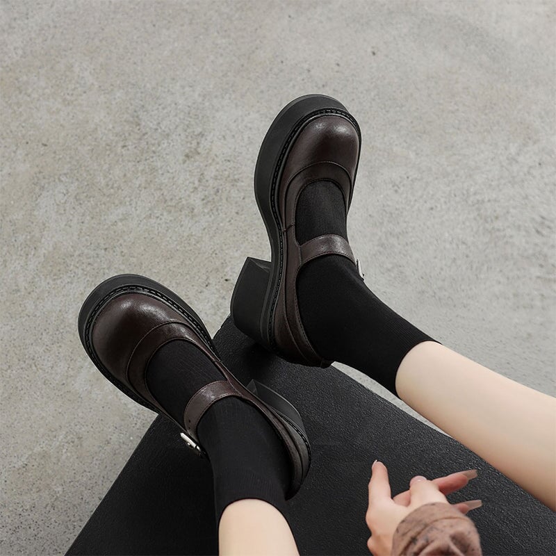 Sarah&Kate™| Pela Leather Pumps