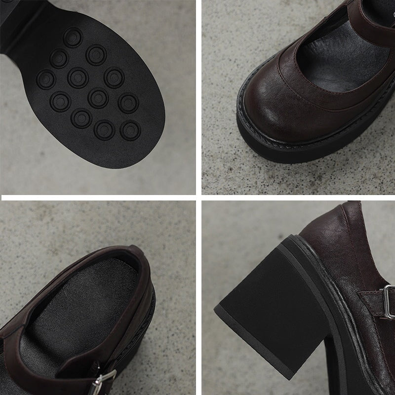 Sarah&Kate™| Pela Leather Pumps