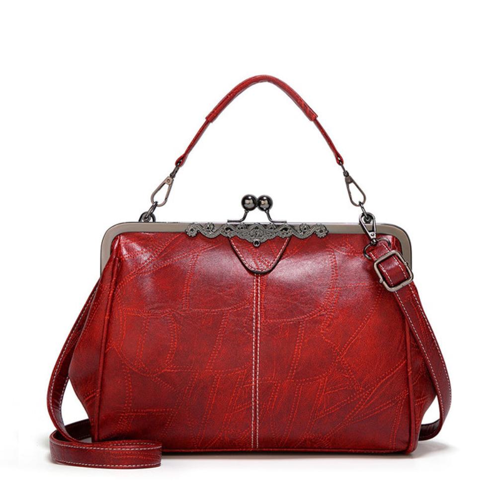 Mila - Timeless vintage bag with elegant flap clasp