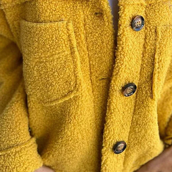 Ella™ - Chic Wool Blend Jacket with Lapels